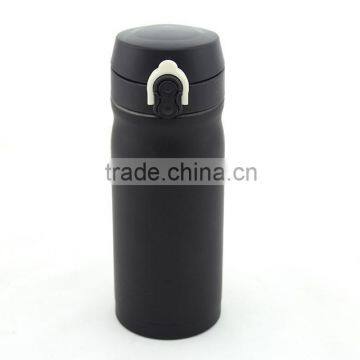 Double Wall 18/8 Stainless Steel vacuum flask in Matte Black