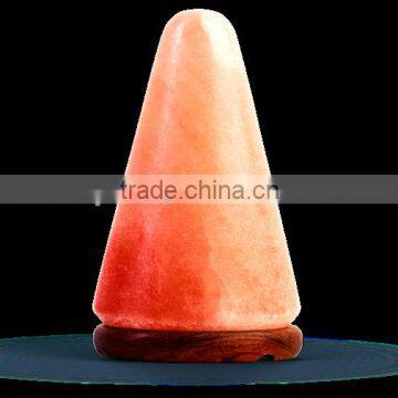 Cone Geometrical Shape HImalayan Salt Lamp