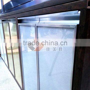 supply high quality aluminium anod profile for kitchen cabinet door in competitive price