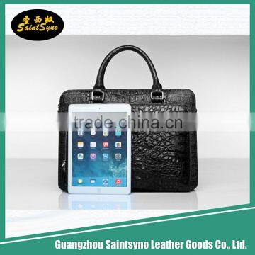 Custom China manufacturer mens leather laptop bag,leather laptop backpack