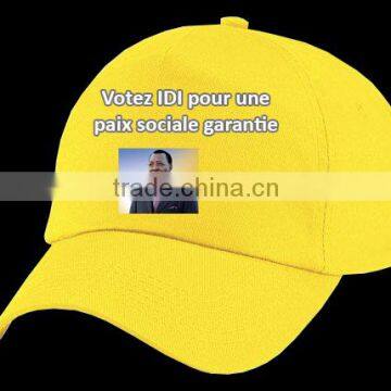 cheap election cap custom design printed baseball cap