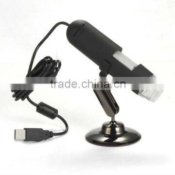 Hot CE RoHs FCC certified battery powered usb portable digital microscope supplier in China