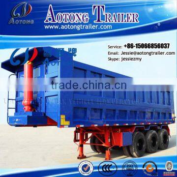 3 axle dump semi trailer tipping semi trailer and tipper trailer for sand transport