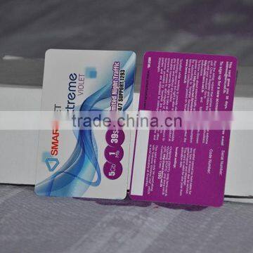 Cheapest new coming cr80 plastic pvc card customs