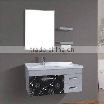 wall hung stainless steel bathroom cabinet