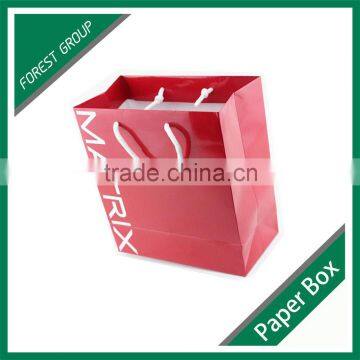 2016 Good Price Art Paper Gift Bag for Shopping in China Mainland photo-2