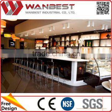 Best price best Choice marble counter top rustic bar counter