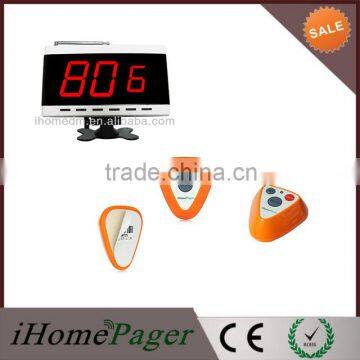 Hot sell wireless calling system for dining hall, coffee bar,teahouse