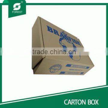 Brown Kraft Paper Box Corrugated Carton Box for Shipping photo-5