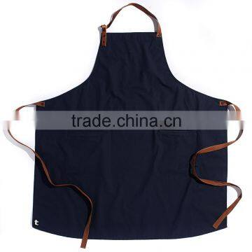 Cotton material black color apron for workshop