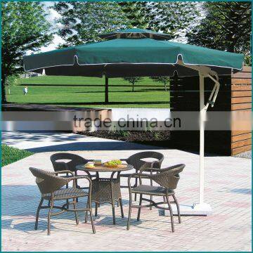 Poly rattan garden furniture rattan dining chiar JJ-017TC