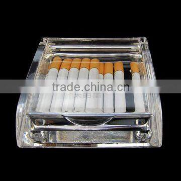 OME Simple Durable Clear Acrylic Cigarette Box