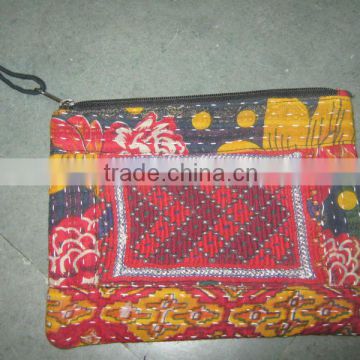 Vintage Kantha Clutch Bags with Antique Patch Desinger Look Clutches