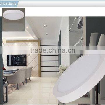 2016 New Products High Lumen 6W 12W 18W 24W Round Ceiling Mounted Panel Light photo-6