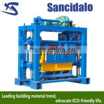 Hot selling QT40-2 hand operated concrete block making machine