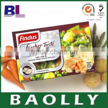 laminated printing paper box gift frozen food packaging baolly