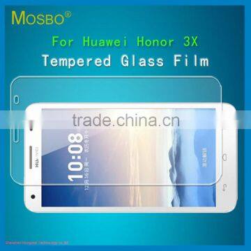 Factory Wholesale 9H 0.33mm 2.5D Top Quality Anti-Explosion/Shatter Tempered Glass Screen Protector for Huawei Honor 3X