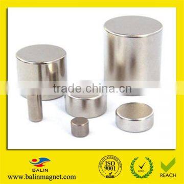 High quality n42 neodymium cylinder magnet