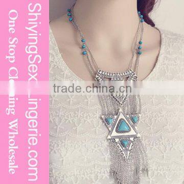 China Online Factory Fashion Wholesale tassel necklace