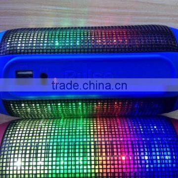 2016 New Products in China Pusle Led Light Mini Portable Colorful Wireless Support U Disk Aux in Speaker Bluetooth for Iphone 6 photo-3