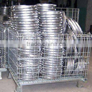 Foldable Wire Mesh Storage Container