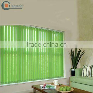 Green waterproof fabric to make vertical blinds