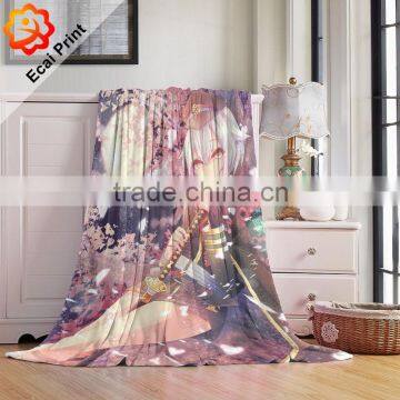 Wholesale Home Printing Custom Made Fur Blanket photo-3
