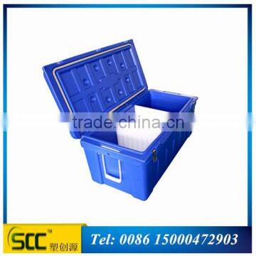 180L Rotomolded PE Cooler, Plastic Bin, Ice Chest Cooler for Meat Transportation photo-3