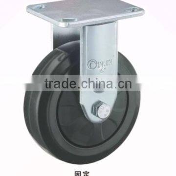 Solid rubber wheel for wheelbarrow