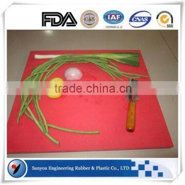 PE plastic white large plastic cutting board