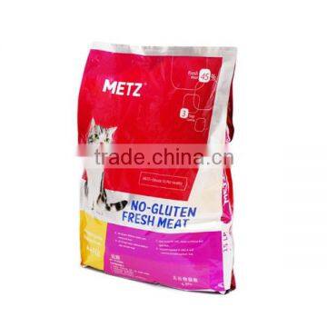 Dog food stand up pouch