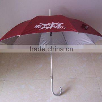 auto open red color professional gift straight ice cream umbrella