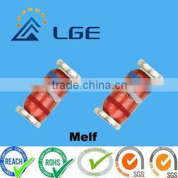 1W 10V SMD zener diode MELF ZM4740A