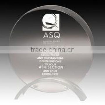 Customized acrylic displays ,high quality acrylic trophies displays,roundness acrylic awards