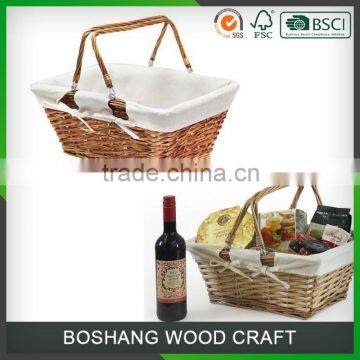 Office Storage Shopping Wine Basket