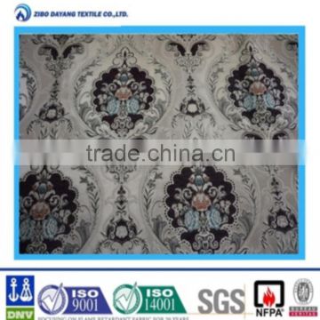 100% polyester flame retardant car seat upholstery fabric yard