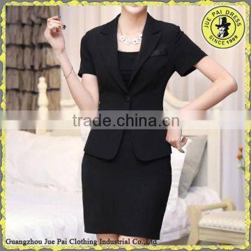 Classic black skirt or pants women suits