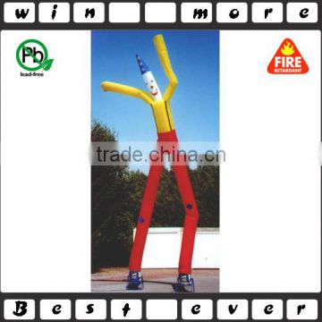 inflatable dancing clown, advertising sky dancer, inflatable air man waving hands