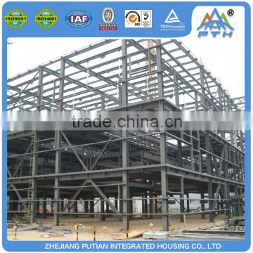 Manufacturer china aluminum alloy window steel construction prefabricated storage warehouse