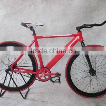 700C Colorful Aluminium Alloy Fixed Gear Bike / Single Speed Bicycle