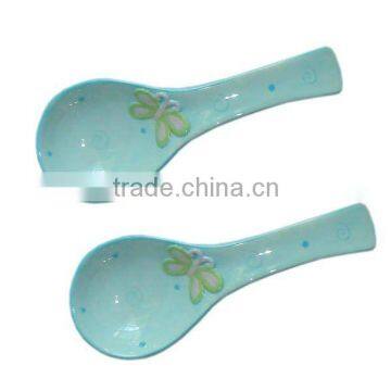 factory direct wholesale ceramic decorative spoon rest holder for promotion