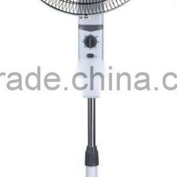 Full Blade 16 Inch Stand Fan With Round Base