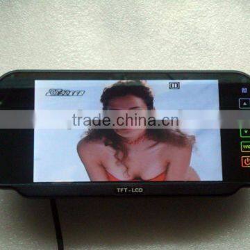 7inch Visual car rear view camera system