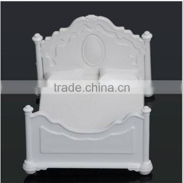 Building model materials, model bedroom furniture, architectural plastic scale model bed,plastic model bed