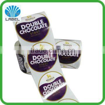 Roll Self Adhesive Custom 4 Inch Round Stickers for Food photo-3