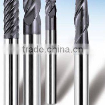 2,4, Flutes Solid Carbide End Mill Cutter , Square, Ball and Nose, Round Corner End Mill Cutting Tool photo-5