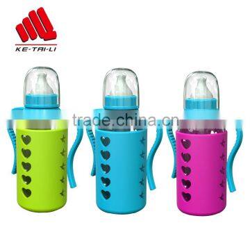 New design silicone baby feeding bottle, china baby bottle OEM                        
                                                Quality Choice