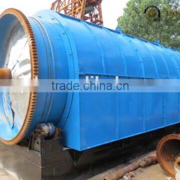 Waste to energy promising project scrap tyre pyrolysis plant with free installation