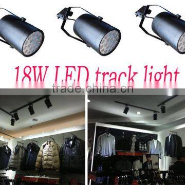 18W LED track light,factory wholesale,high brightness ,energy-saving,AC85-265V,2 years warranty