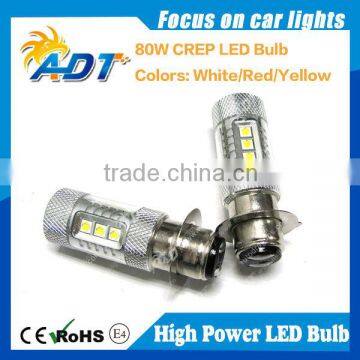 Factory price P15D Base USA CR 80W led bulb Fog Light Headlight